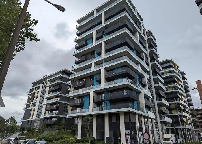 Waterfront Free Private Parking Appartement Boedapest